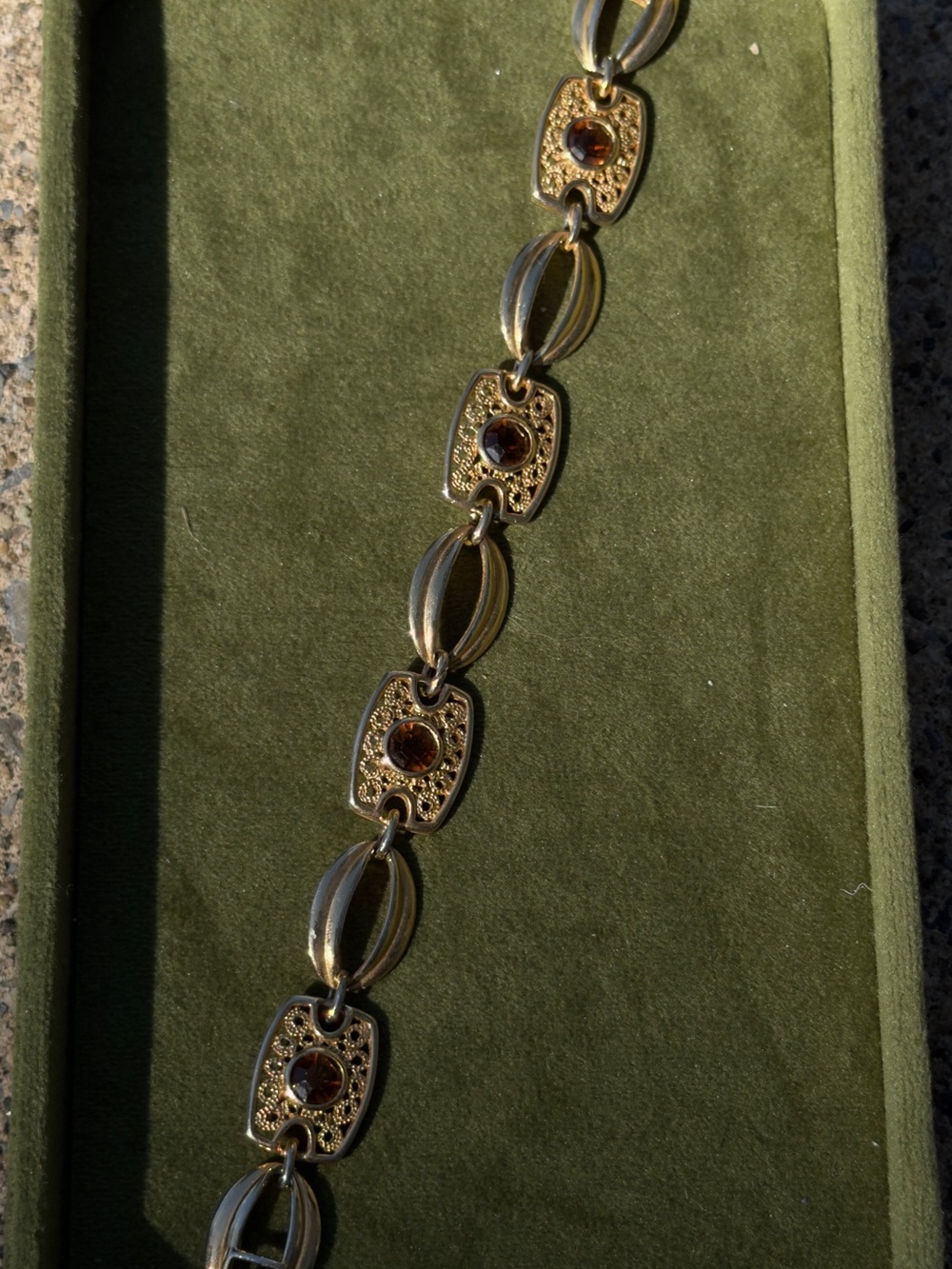 Vintage Sarah Coventry "Sultana" Bracelet - 1970s